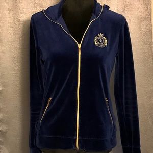 Lauren by Ralph Lauren Blue Velvet Sweatshirt 💙